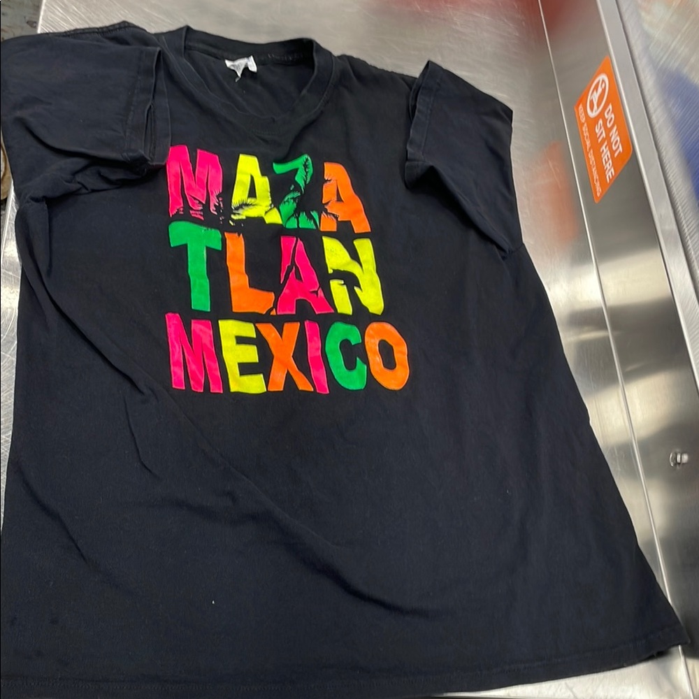 Kids Black Mazatlan Mexico T-Shirt